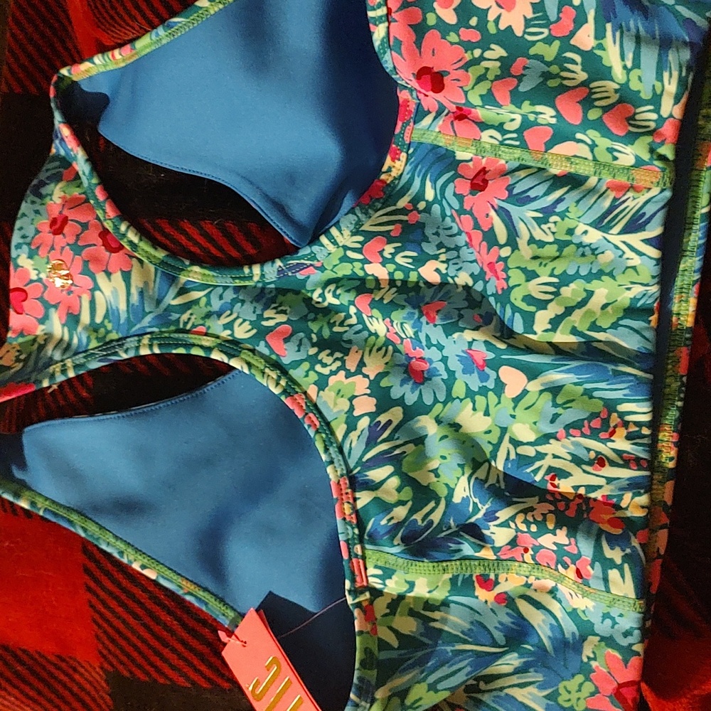 Lilly Pulitzer Luxletic Sports bra Nwt - Picture 5 of 6